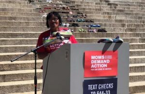 Mary Snipes at Moms Demand Action